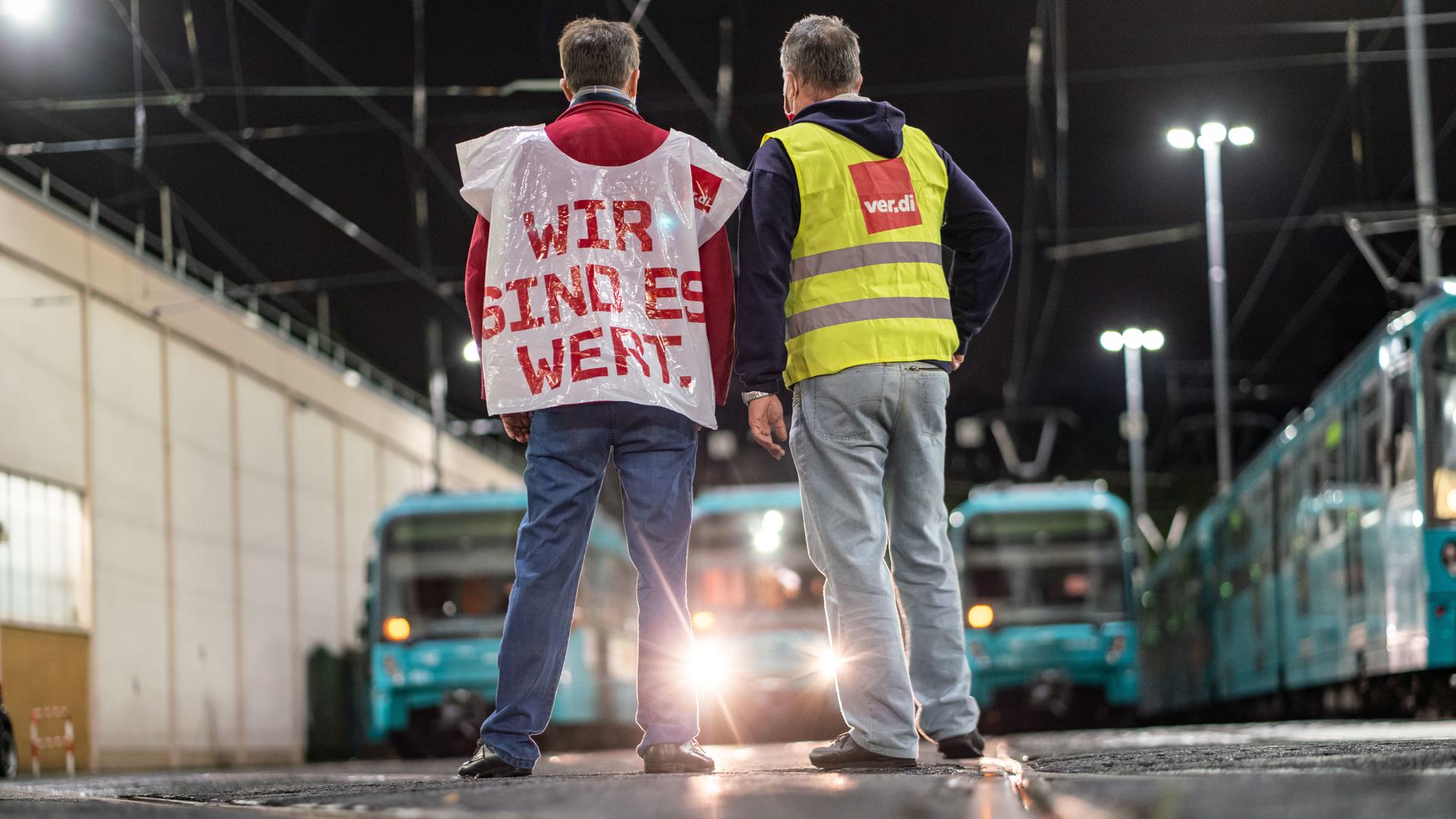 Grève Verdi à Francfort, Kassel, Wiesbaden et Offenbach : les bus et les trains ne circulent (pas) ici vendredi |  hessenschau.de
