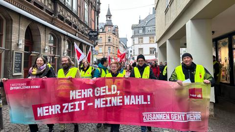 Streik in Marburg