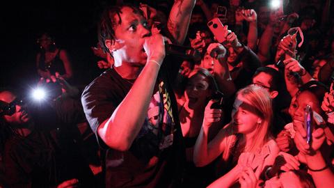 Konzert des US-Rappers Travis Scott (Archivbild)