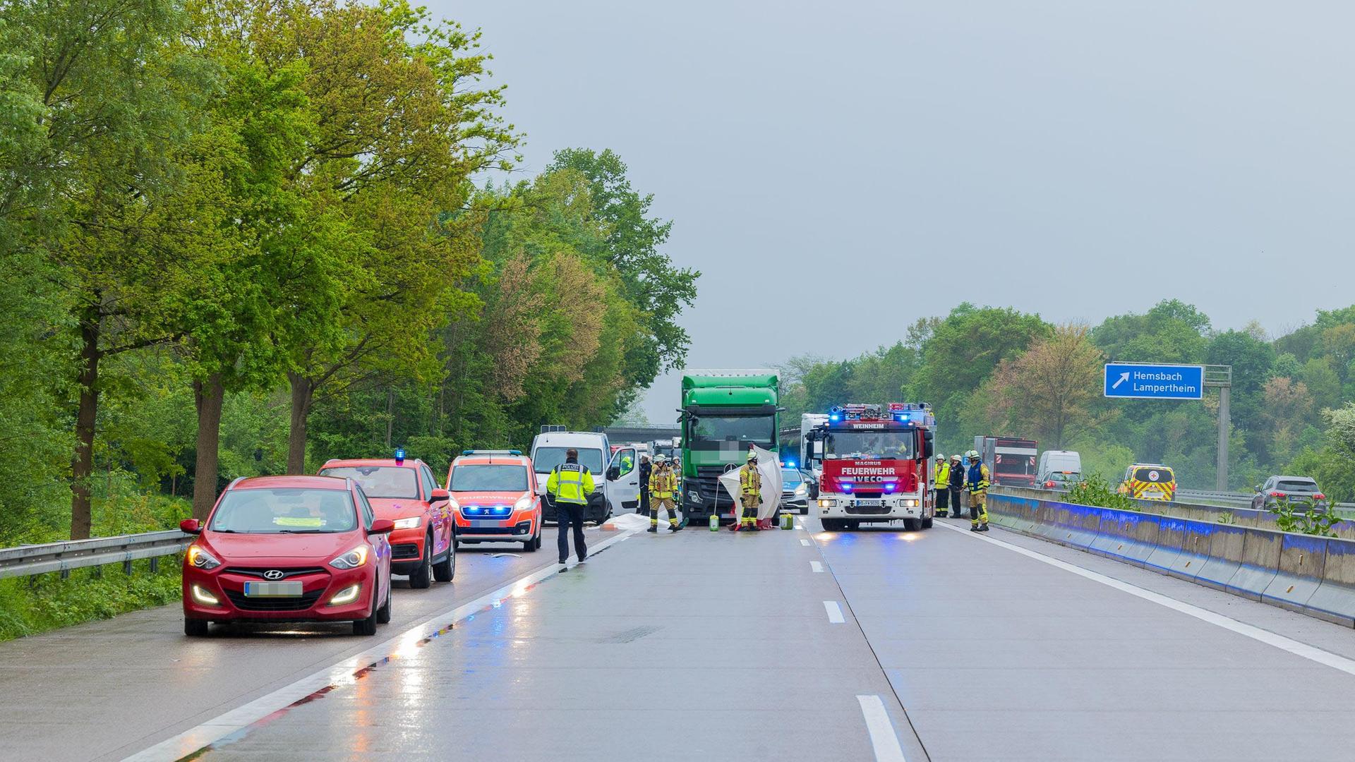 Tödlicher Unfall Bei Heppenheim: Mann Stirbt Bei Reifenwechsel Auf A5 ...