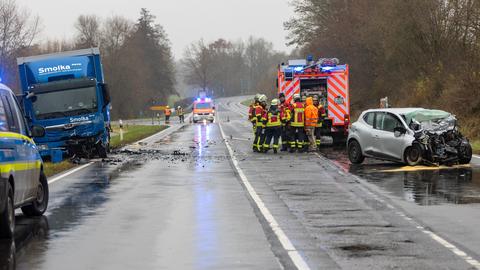 Unfall bei Gelnhausen