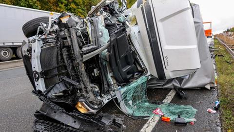 Unfall auf der A7