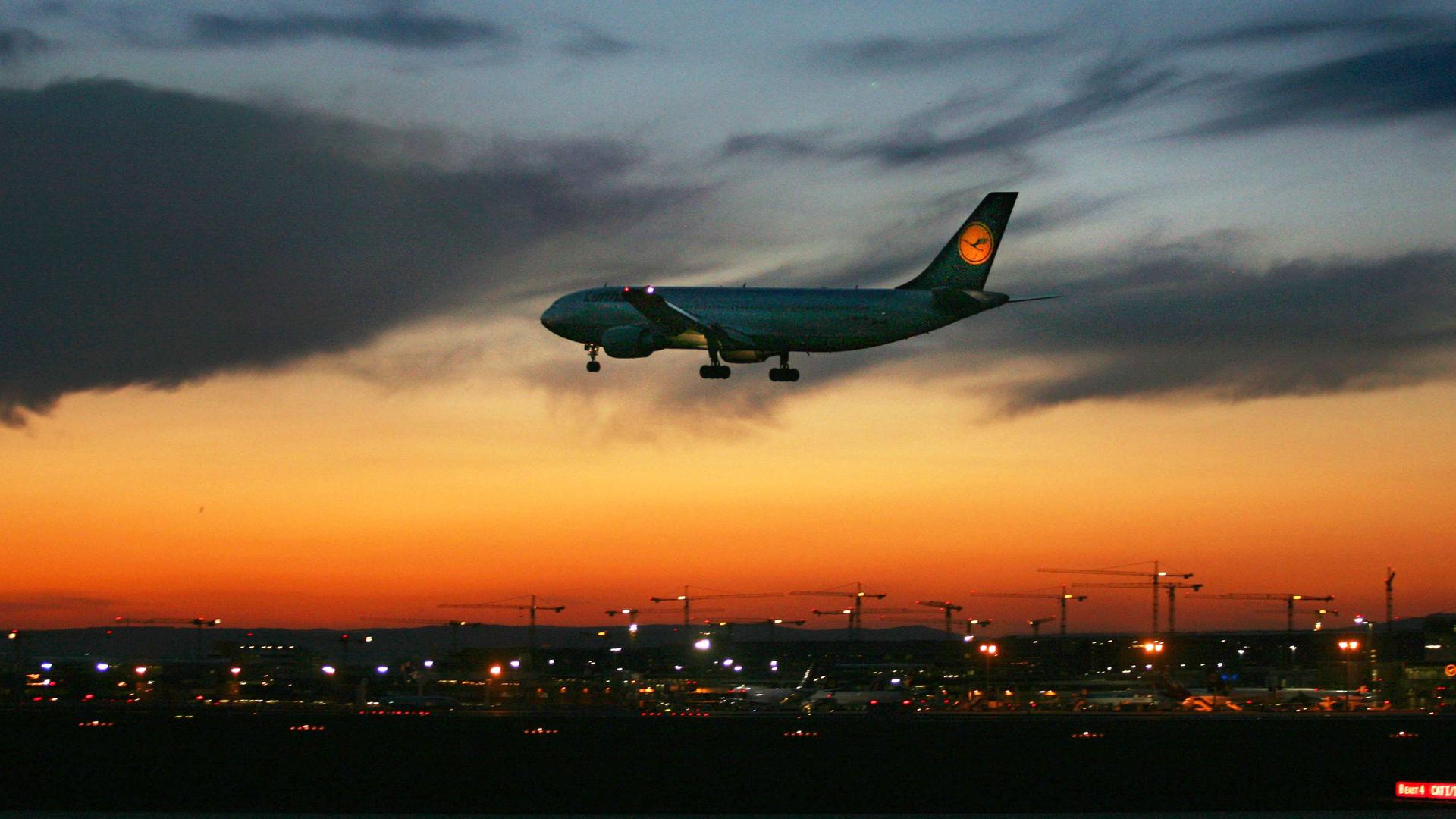 Полет на франкфурт. Night Flight.