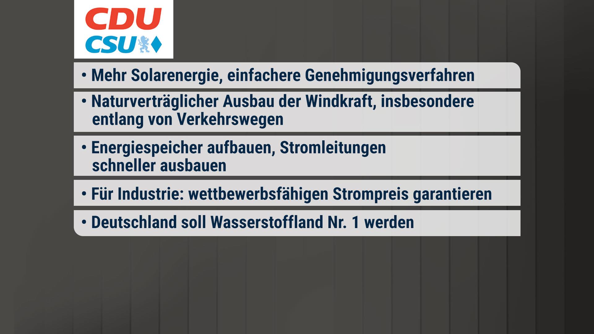 Das steht in den Wahlprogrammen zur Energiewende Bildergalerie