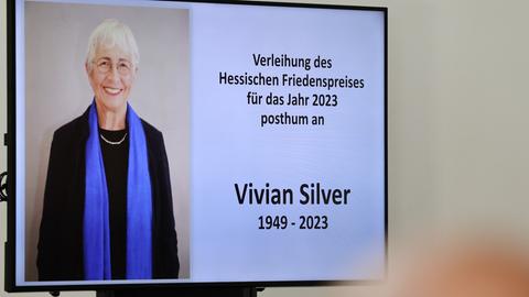 Erinnerung an Vivian Silver im Landtag in Wiesbaden