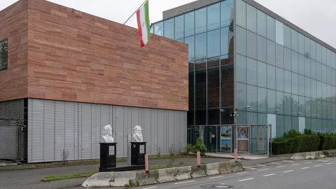 Das iranische Generalkonsulat im Frankfurter Stadtteil Dornbusch.