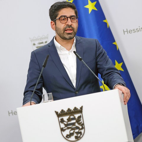 Hessens Wirtschaftsminister Kaweh Mansoori 