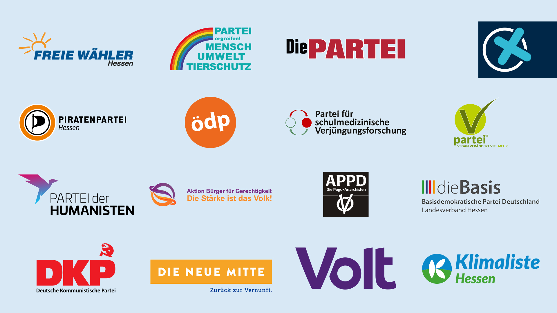 Welche Parteien gibt es 2023?