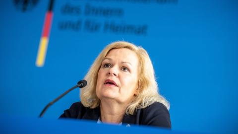 Bundesinnenministerin Nancy Faeser