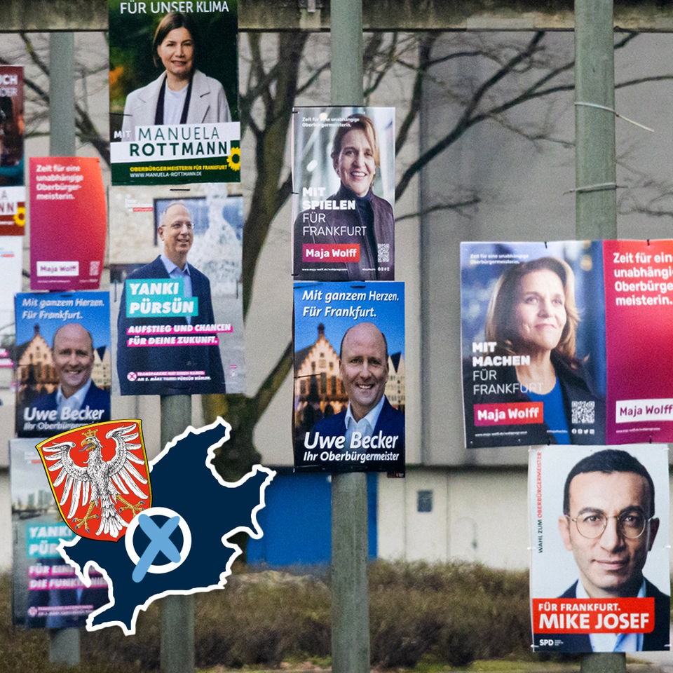 Oberbürgermeisterwahl in Frankfurt: Tops und Flops der Wahlplakate
