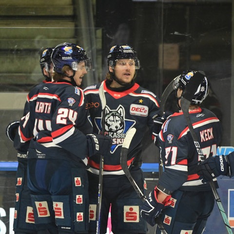 Freude bei den Kassel Huskies.