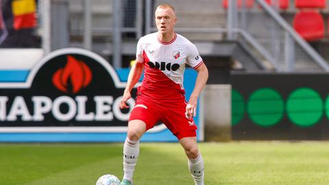 Isac Lidberg im Trikot des FC Utrecht