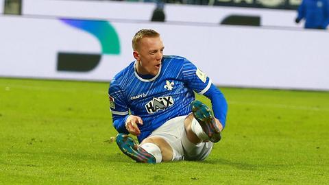 Isac Lidberg hat sich beim Sieg der Lilien gegen Kaiserslautern verletzt.