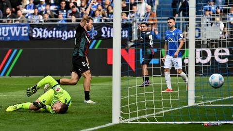 Lilien-Niederlage gegen Magdeburg. 