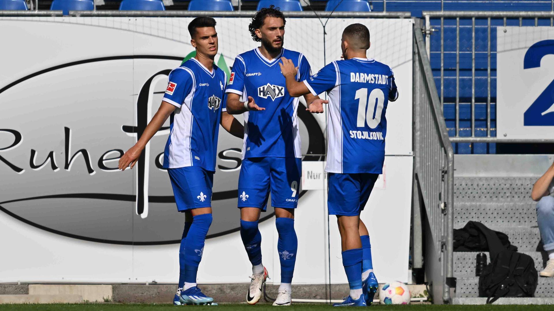 Darmstadt Gewinnt Gegen Elversberg: Doppelpack Von Hornby Entscheidet ...