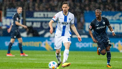 Jannik Müller beim Spiel der Lilien in Bochum