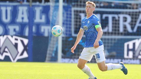 Clemens Riedel im Heimspiel gegen Magdeburg.