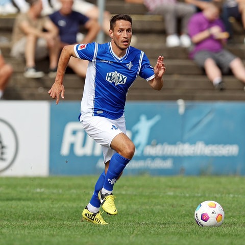 Fabian Schnellhardt in der Saisonvorbereitung von Darmstadt 98