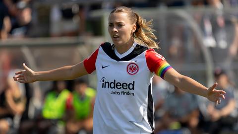 Laura Freigang von den Eintracht Frankfurt Frauen