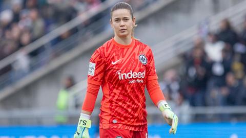 Stina Johannes im Dress von Eintracht Frankfurt