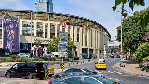 Das Tüpras Stadion von Besiktas Istanbul