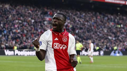 Brian Brobbey von Ajax Amsterdam