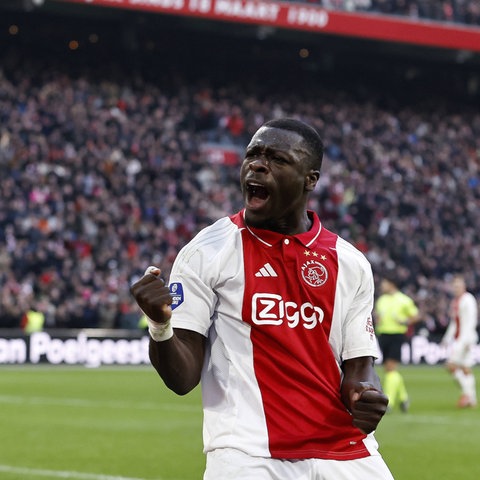 Brian Brobbey von Ajax Amsterdam