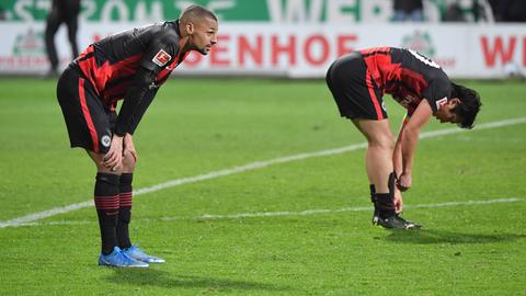 Djibril Sow (left) and Makoto Hasebe (right) found clear words after the defeat.