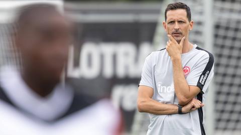 Toppmöller im Training von Eintracht Frankfurt