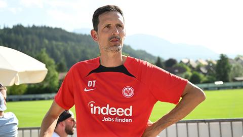 Dino Toppmöller von Eintracht Frankfurt in Windischgarsten