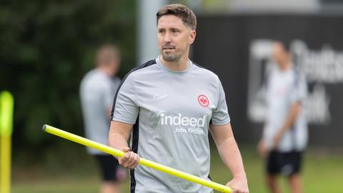 Eintracht-Co-Trainer Jan Fießer