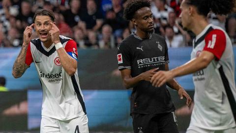 Robin Koch von Eintracht Frankfurt im Spiel gegen Gladbach