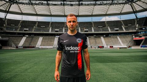 Das neue Europtrikot von Eintracht Frankfurt