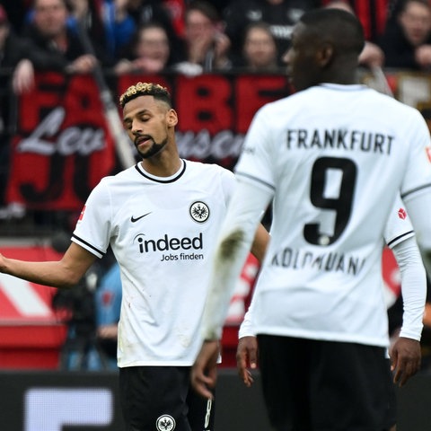 Frust bei Djibril Sow von Eintracht Frankfurt 