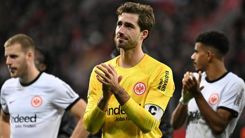 Frust bei Eintracht-Keeper Kevin Trapp