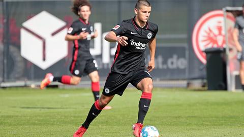 Dejan Joveljic hat nur einen Pflichtspieltreffer für die Eintracht erzielt.