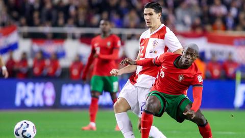 Igor Matanovic im Spiel der Kroaten gegen Portugal