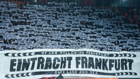 Eintracht-Fans beim Auswärtsspiel beim FC Midtjylland