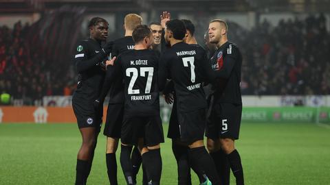 Eintracht Frankfurt Jubel Helsinki