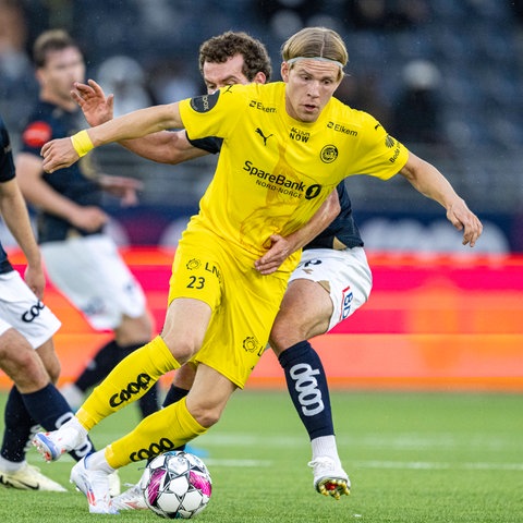 Jens Petter Hauge im Einsatz für Bodo/Glimt