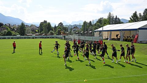 Impressionen aus dem Eintracht-Trainingslager