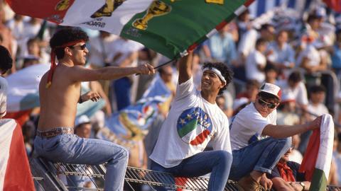 30.000 Italiener feierten 1988 im Frankfurter Waldstadion