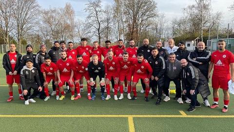 Die Mannschaft des Türkischen SV Wiesbaden.