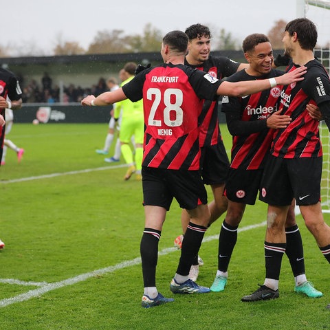 Jubelt die U21 von Eintracht Frankfurt auch im kommenden Halbjahr weiter?