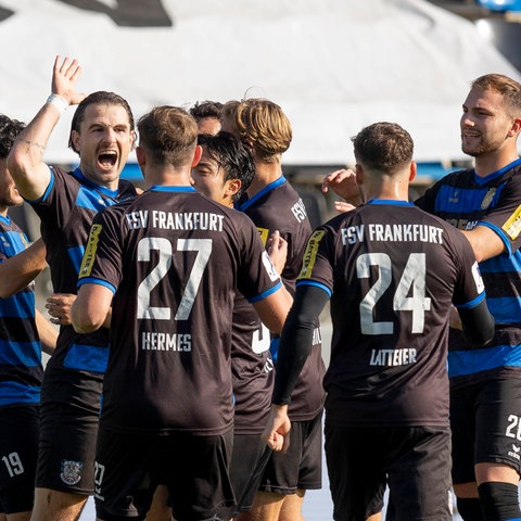 Jubel beim FSV Frankfurt