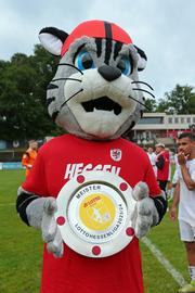 Mucki, das Maskottchen des FC Gießen