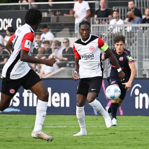 Hat bisher wenig Grund zum Jubeln: Eintracht-Talent Phinees Bonianga.