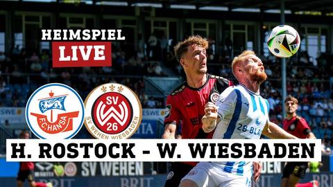 Hansa Rostock Wehen Wiesbaden live