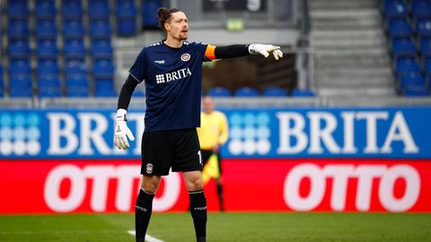 Florian Stritzel ist aktuell Kapitän des SV Wehen Wiesbaden