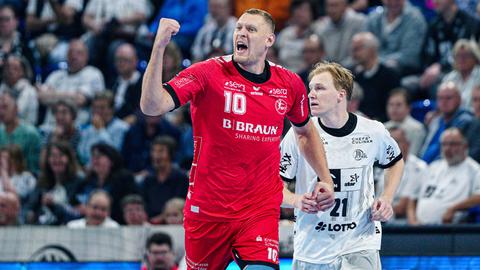 Dainis Kristopans gegen THW Kiel